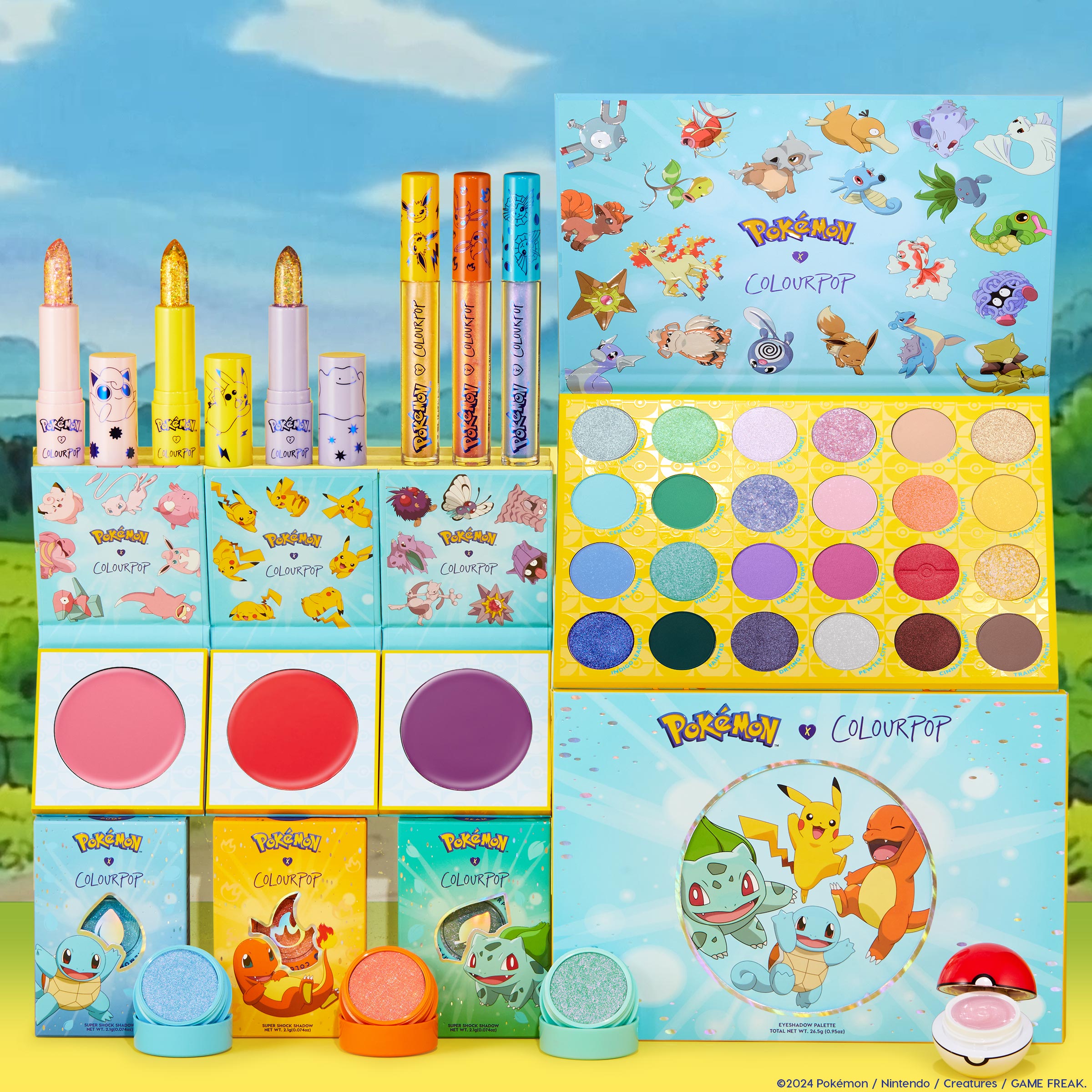 Pok??mon x ColourPop Collection